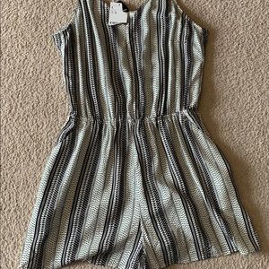 H&M Divided Black and White Romper